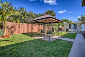 Ideally Located Pompano Beach Retreat with Gazebo!